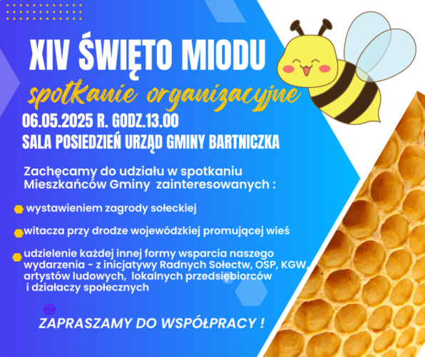 Przygotowania do XIV Święta Miodu