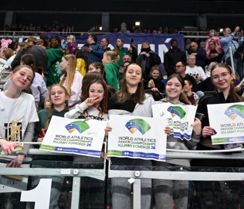 Zostań wolontariuszem Halowych Mistrzostw Świata w lekkiej atletyce!