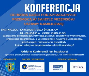 Konferencja w Gminie Bartniczka 10.10.2025 r.