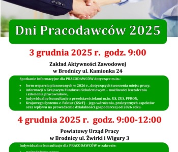 Powiatowy Urząd Pracy zaprasza pracodawców