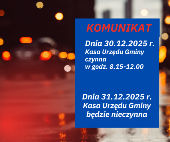 Informacja dla Mieszkańców Gminy