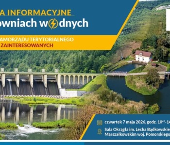 Elektrownie wodne - zaproszenie na spotkanie informacyjne
