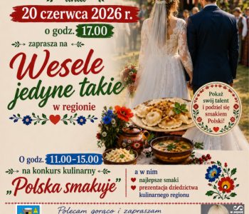 Zaproszenie na wesele w Gminie Bartniczka